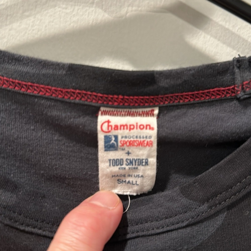Todd Snyder x Champion collab vintage camo T-shirt. - Picture 2 of 4